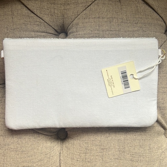 Handmade Beaded Bridal Clutch - Picture 2 of 3